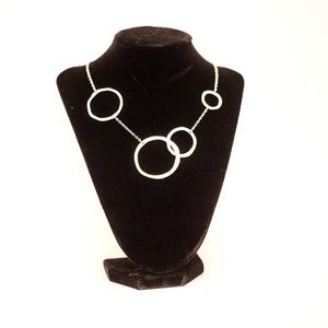 Silver Rings Necklace